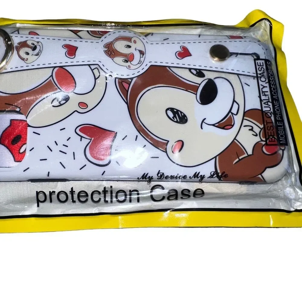 New iPhone 11 Max Pro Chip and Dale Phone Protective Case Squirrel Hearts Handle